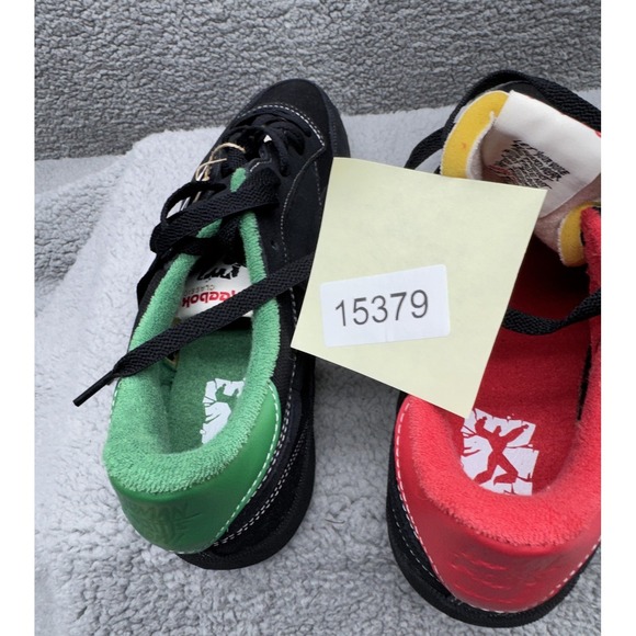 Reebok Club C Revenge Shoes Mens Size 13 Black Human Rights Now Tennis Sneakers - Picture 14 of 15